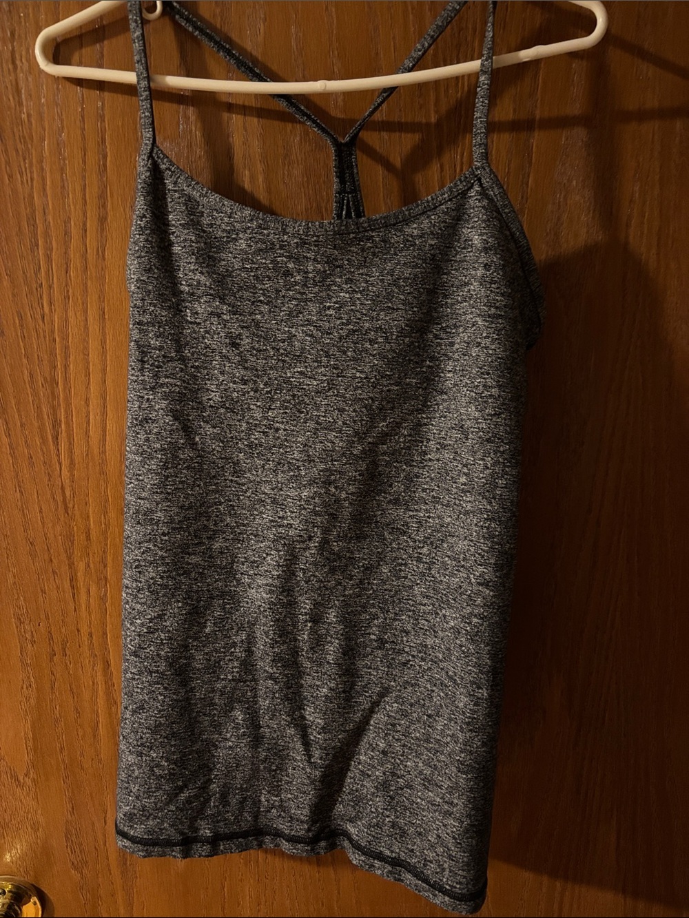 lululemon athletica Gray Heather Strappy Camisole